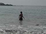 Paul Swimming In Galicia